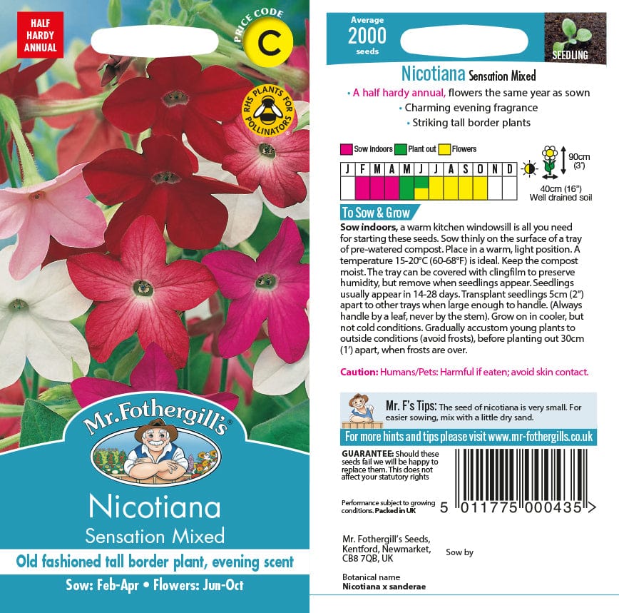 Nicotiana Sensation Mixed Seeds