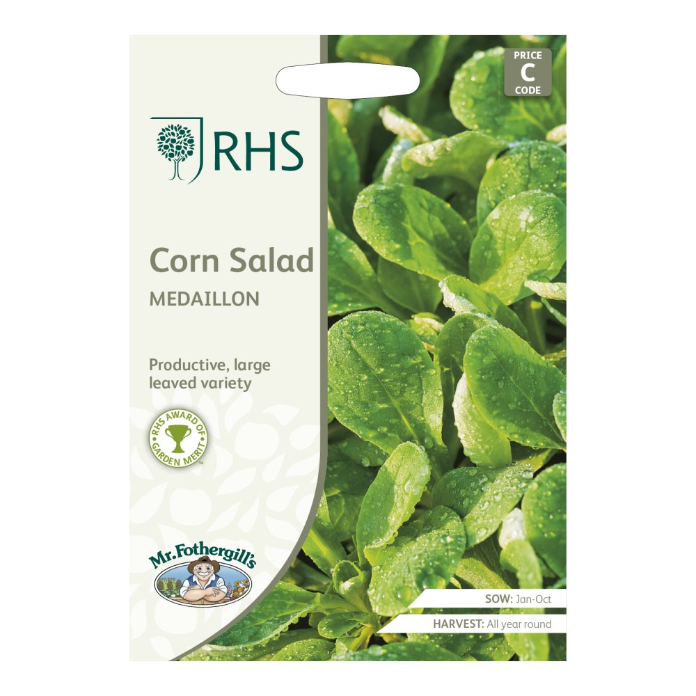 RHS Corn Salad Medaillon Seeds
