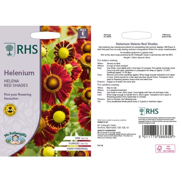 RHS Helenium Helena Red Seeds