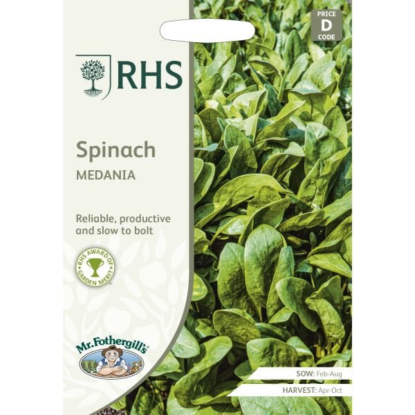 RHS Spinach Medania Seeds