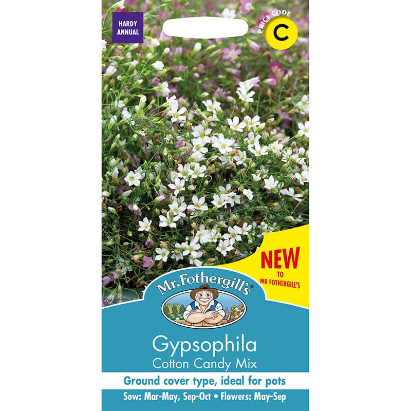 Gypsophila Cotton Candy Mix Seeds