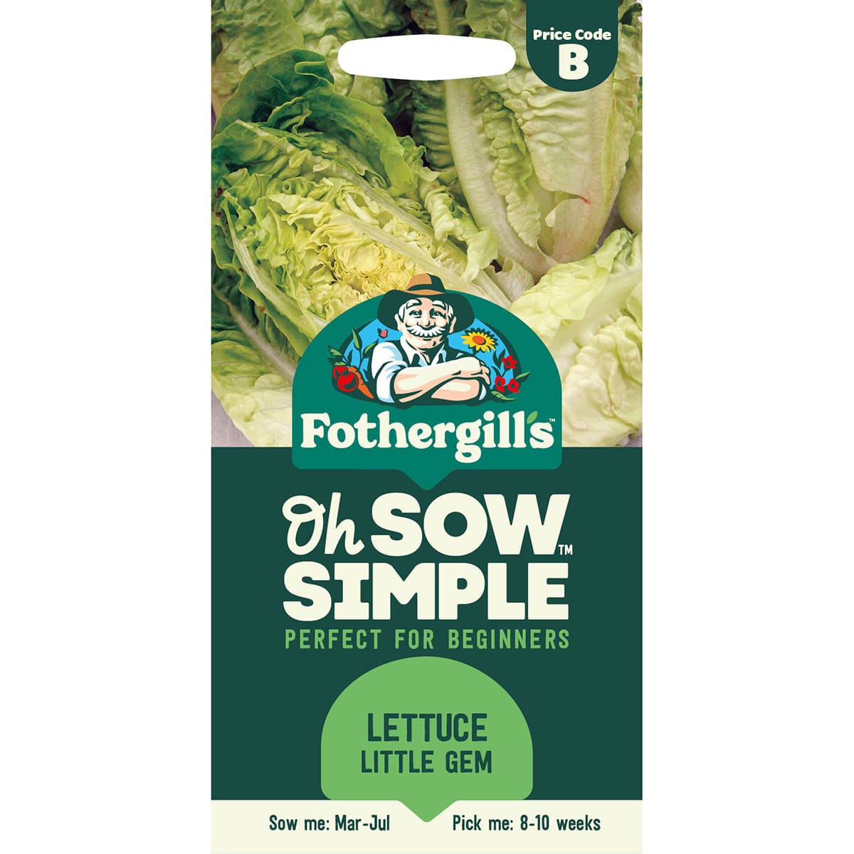 Oh Sow Simple - Lettuce Little Gem Seeds