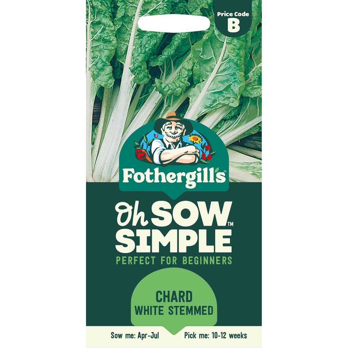 Oh Sow Simple - Chard White Stemmed