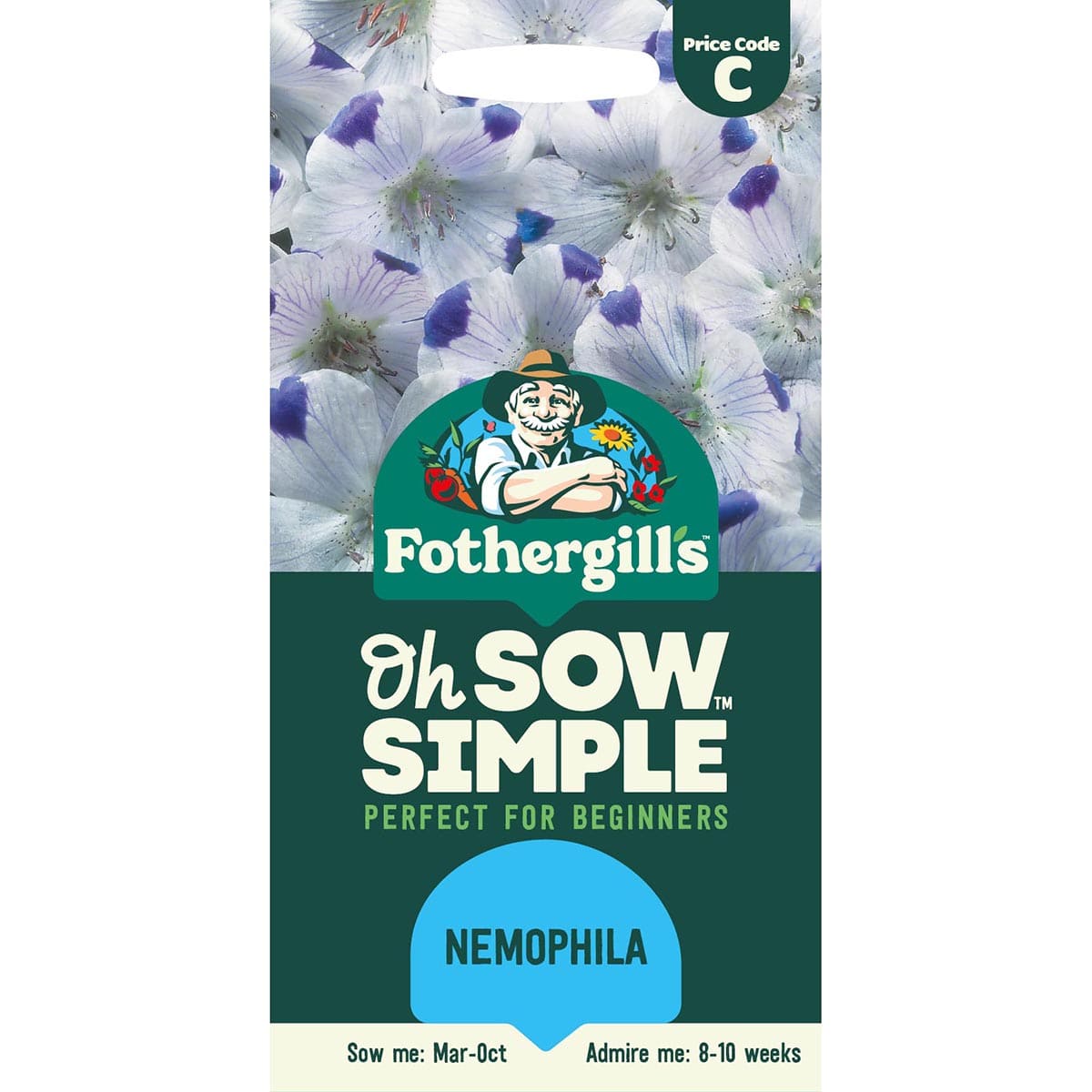 Oh Sow Simple - NEMOPHILA Flower Seeds