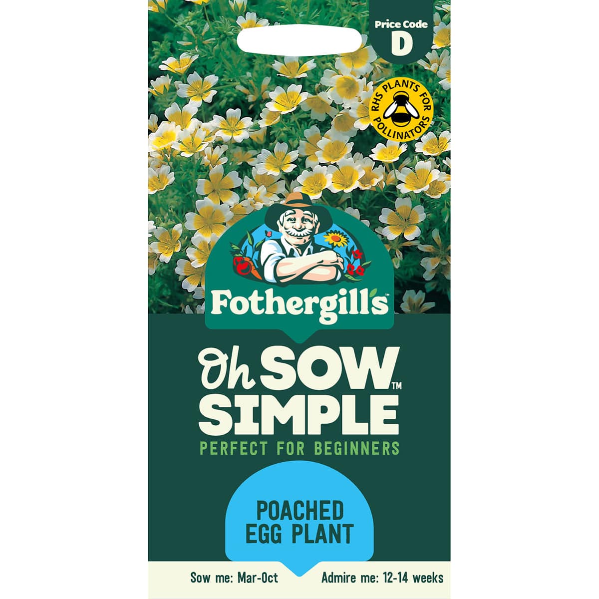 Oh Sow Simple - POACHED EGG PLANT Seeds
