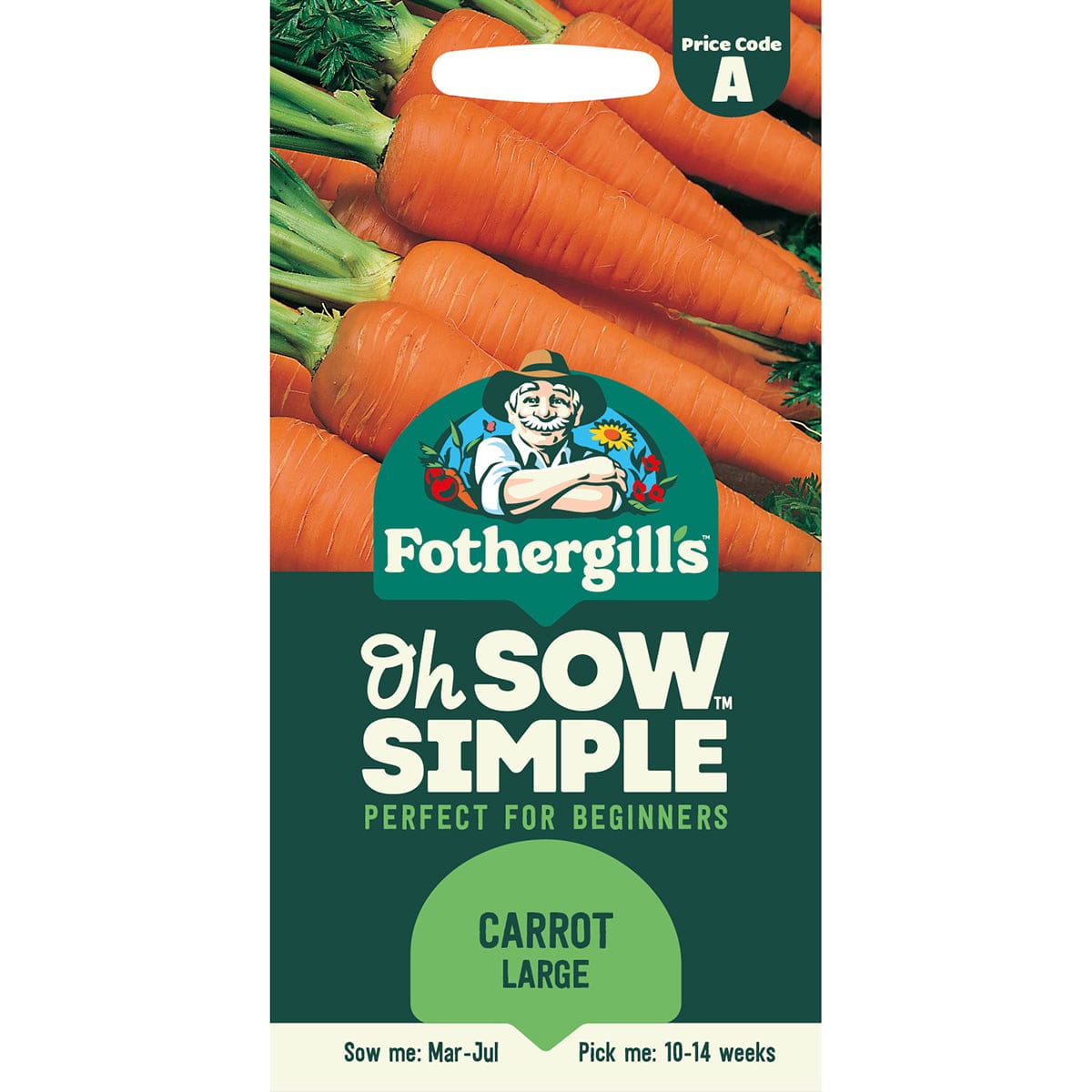 Oh Sow Simple - Large Carrot Seeds