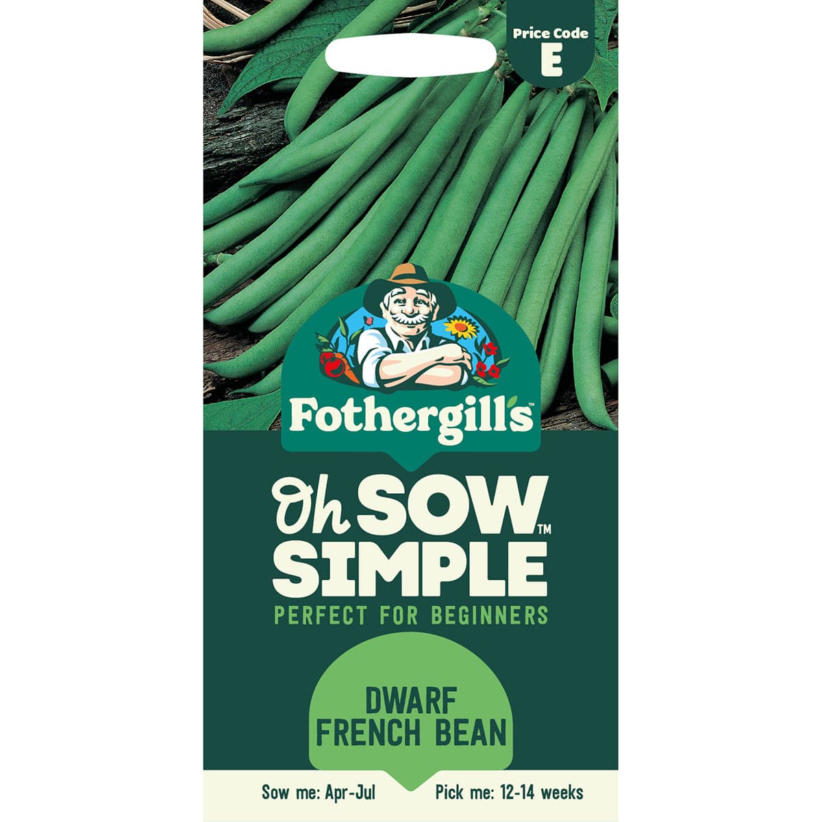 Oh Sow Simple - Dwarf French Bean Seeds
