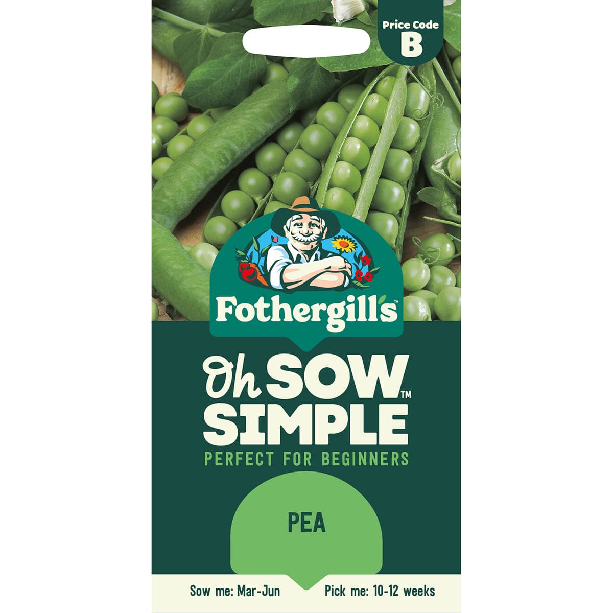 Oh Sow Simple - Pea Mangetout Seeds
