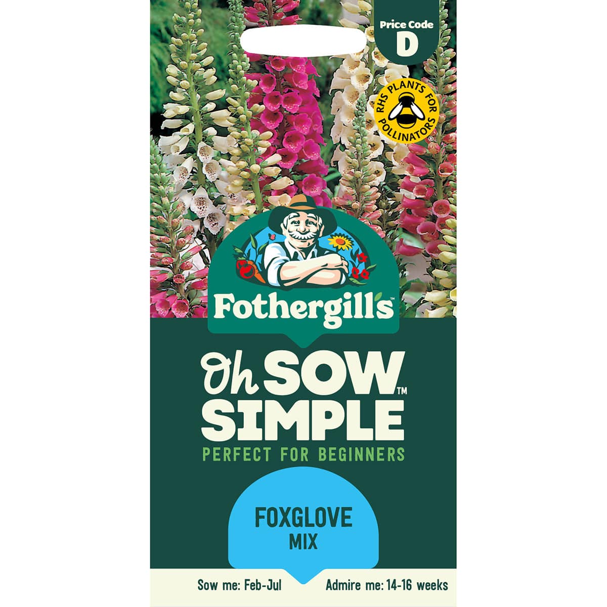 Oh Sow Simple - Foxglove Mixed Seeds