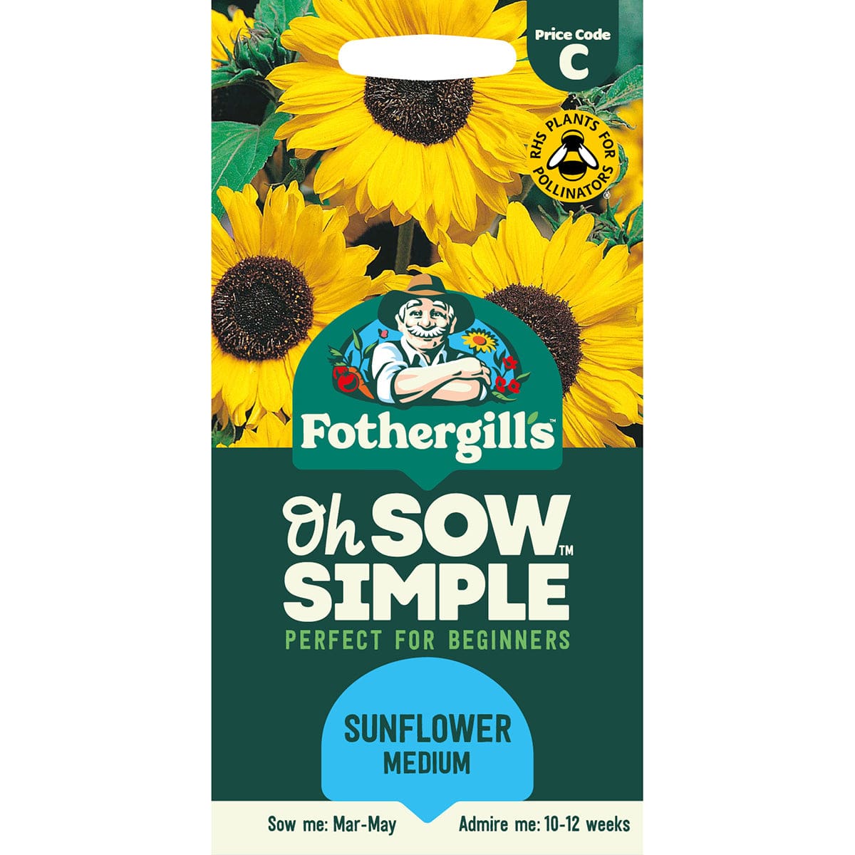 Oh Sow Simple - Sunflower Medium Flower Seeds