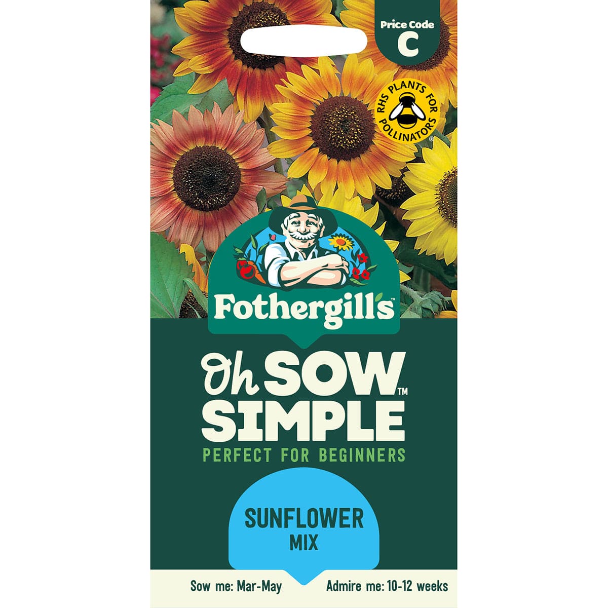 Oh Sow Simple - Sunflower Mixed Flower Seeds