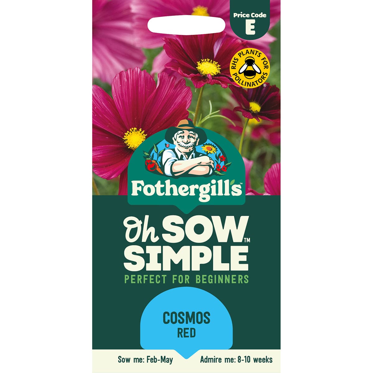 Oh Sow Simple - COSMOS Red Seeds