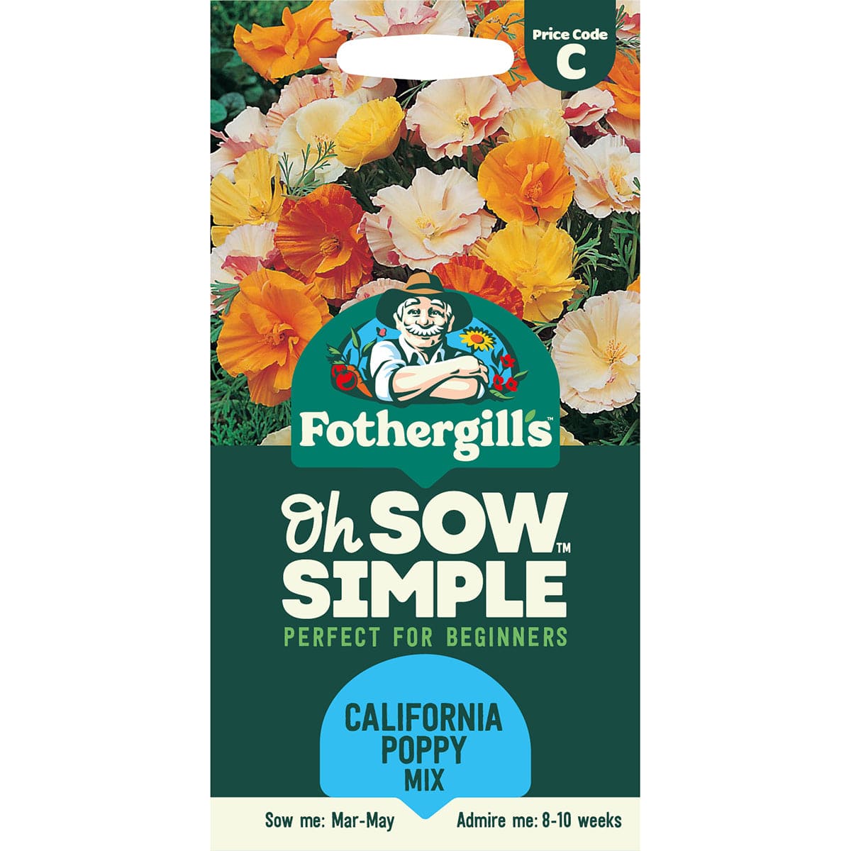 Oh Sow Simple - CALIFORNIA POPPY Mixed Seeds