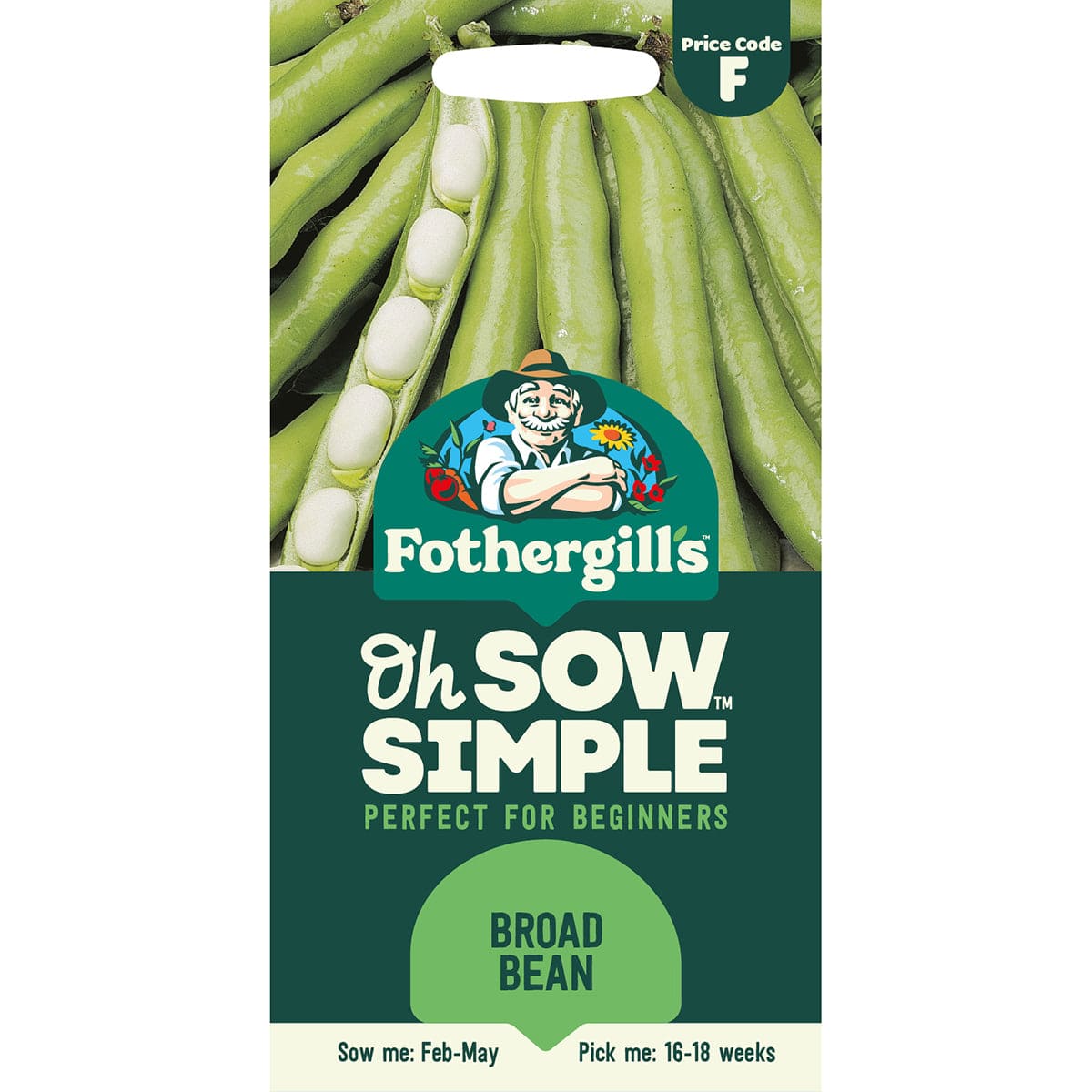 Oh Sow Simple - Broad Bean Seeds
