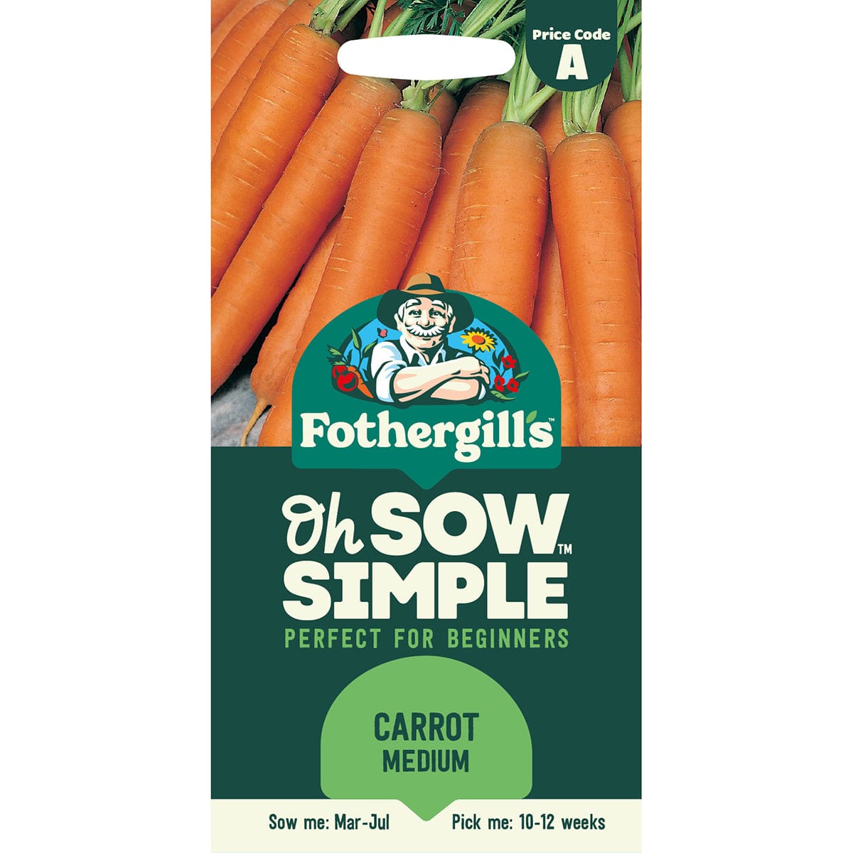 Oh Sow Simple - Medium Carrot Seeds