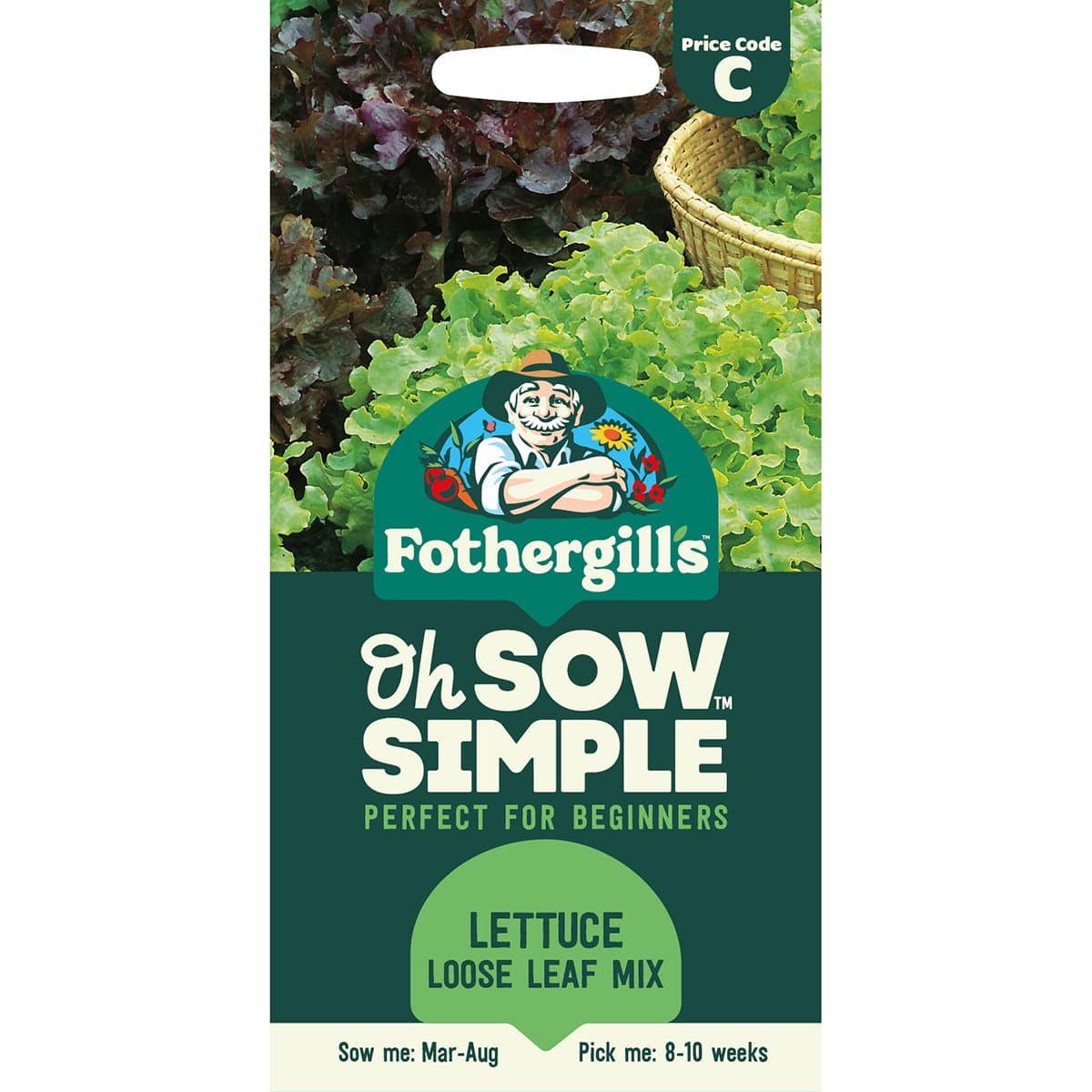 Oh Sow Simple - Lettuce Loose Leaf Mix Seeds
