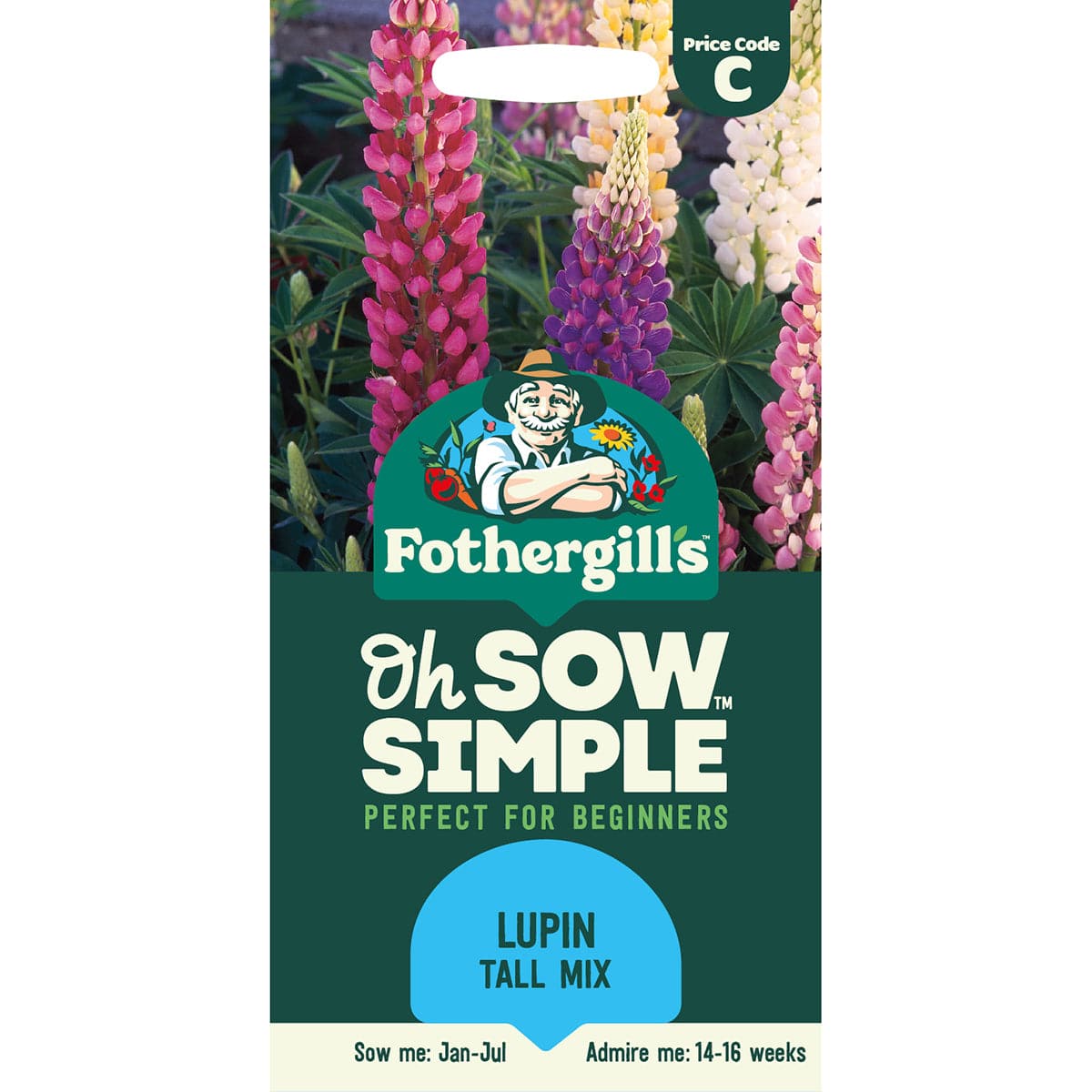 Oh Sow Simple - Lupin Tall Mixed Seeds