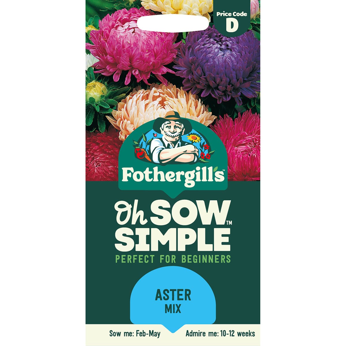 Oh Sow Simple - Aster Duchess Mixed Seeds