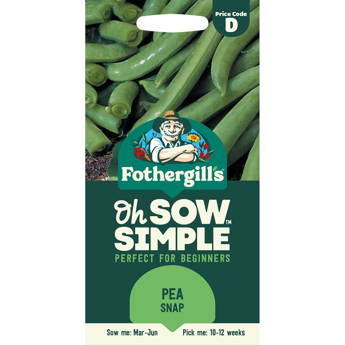 Oh Sow Simple - Pea Snap Seeds