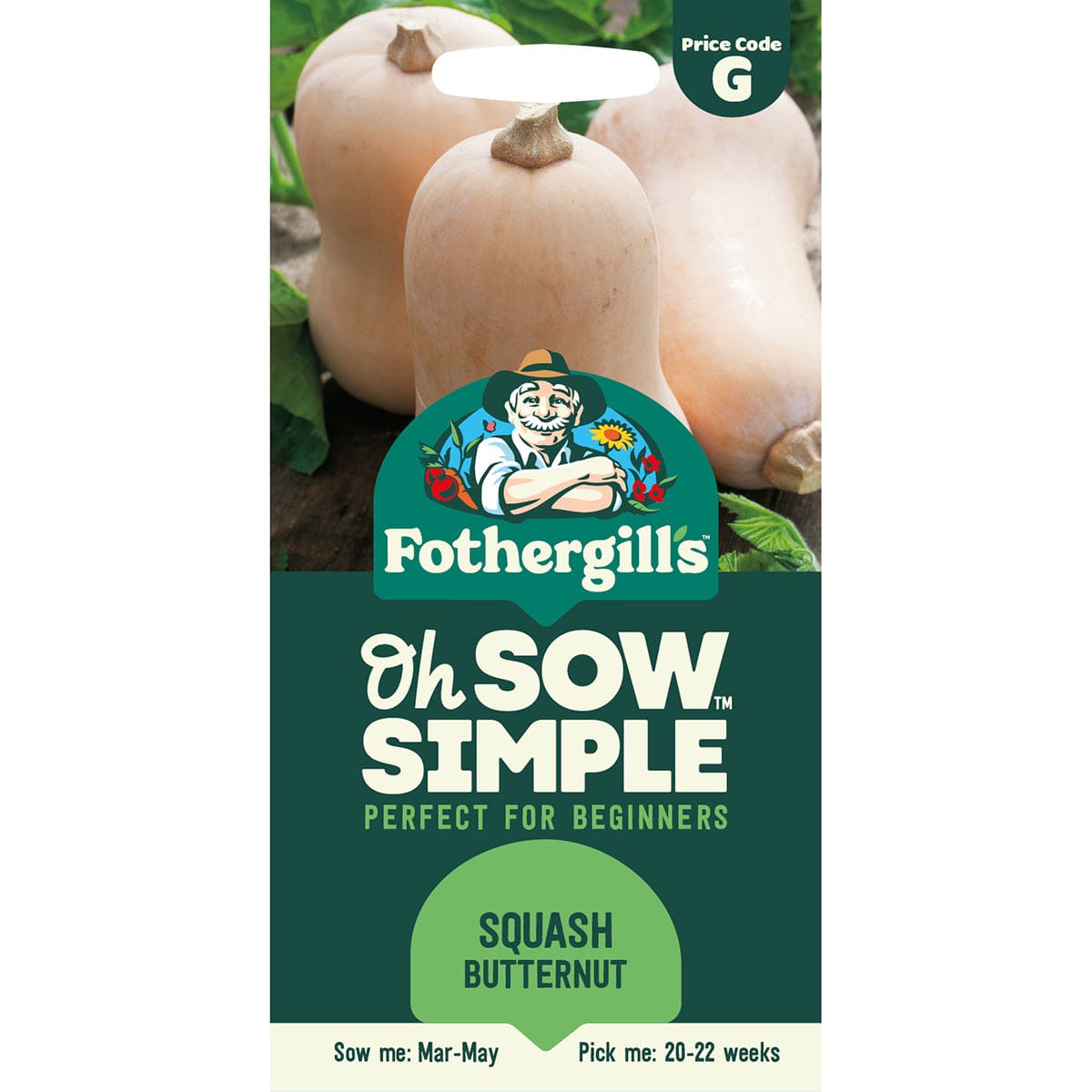 Oh Sow Simple - Squash Butternut Seeds