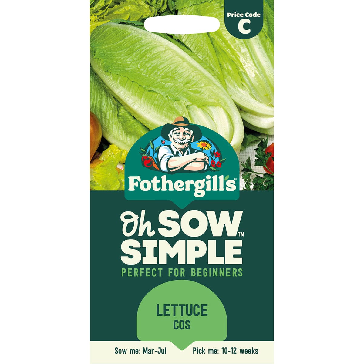 Oh Sow Simple - Lettuce Cos Romaine Seeds