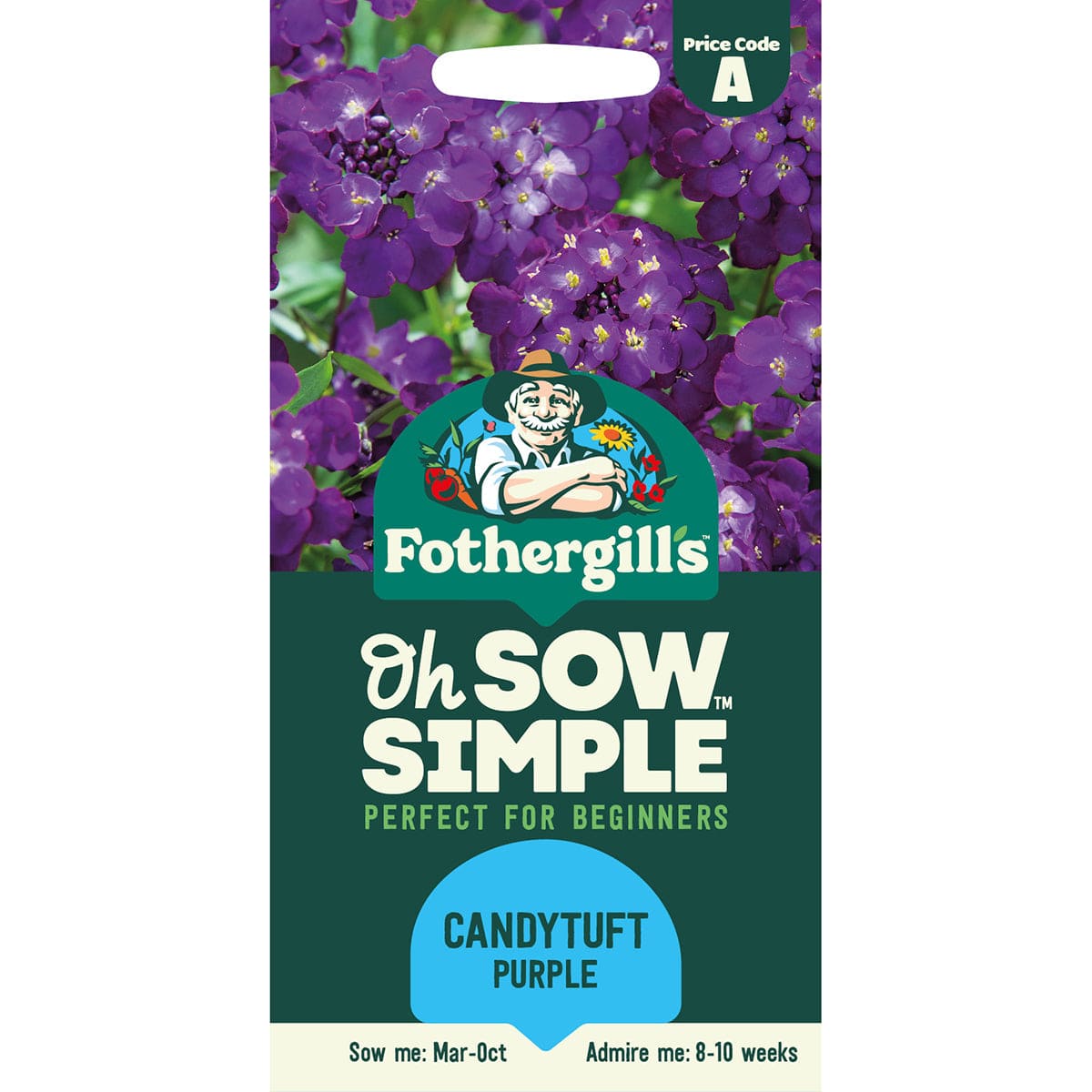 Oh Sow Simple - Candytuft Purple Rain Flower Seeds