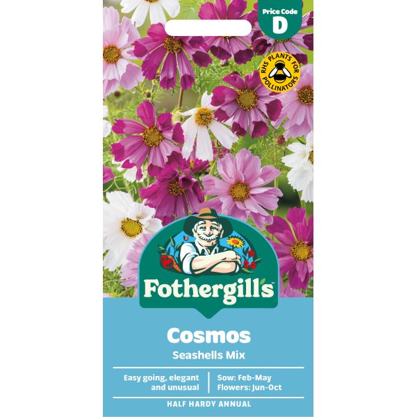 Cosmos Seashells Mixed Seeds