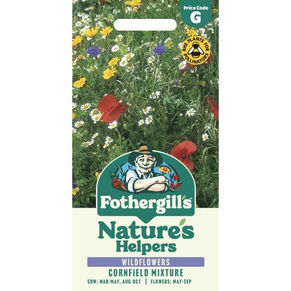 Nature's Helpers Wildflower Cornfield Mixture Seeds