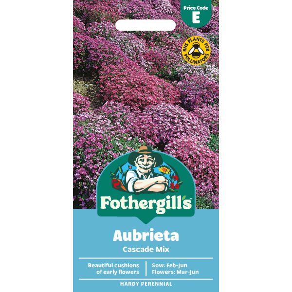 Aubrieta Cascade Mix Seeds