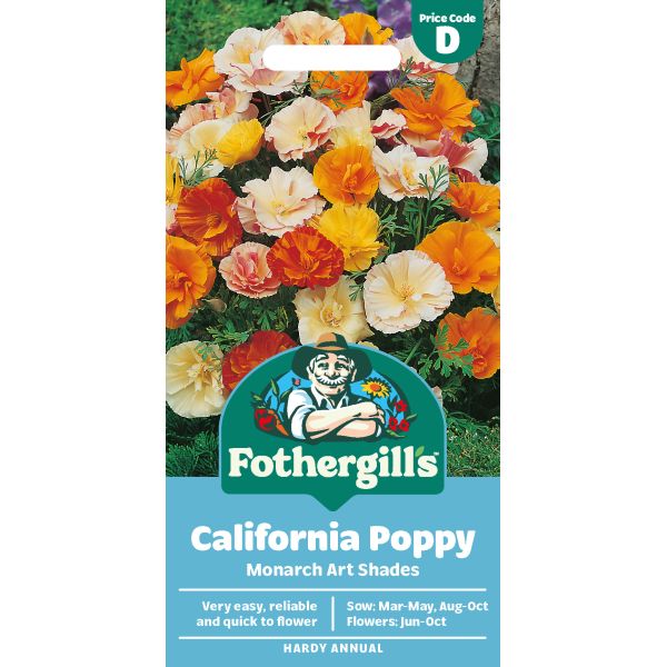 California Poppy Art Shades Seeds