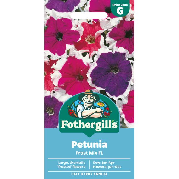 Petunia Frost Mixed F1 Seeds