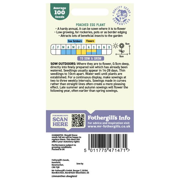 Limnanthes douglasii Seeds