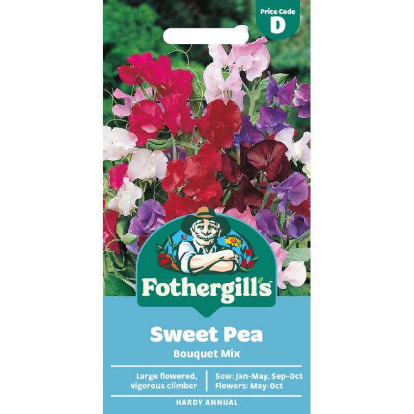 Sweet Pea Bouquet Mixed Seeds