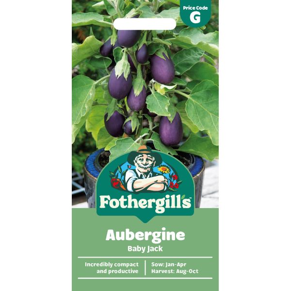 Aubergine Baby Jack Seeds