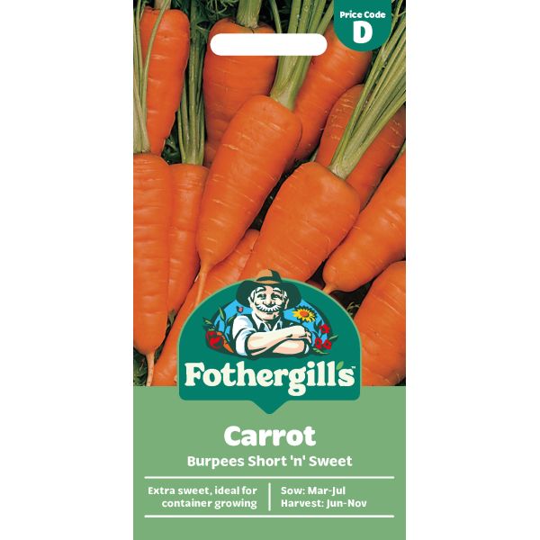 Carrot Burpees Short n Sweet Seeds