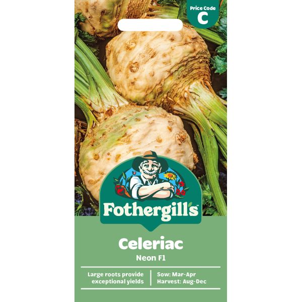 Celeriac Neon F1 Vegetable Seeds