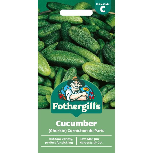 Cucumber (Gherkin) Cornichon de Paris Seeds