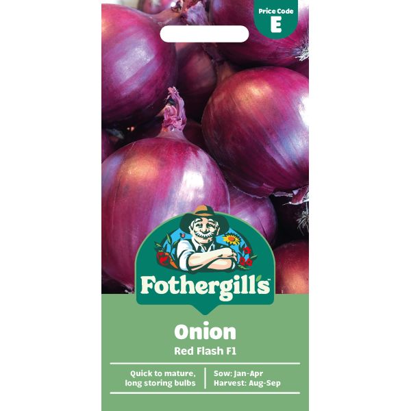 Onion Red Flash F1 Seeds