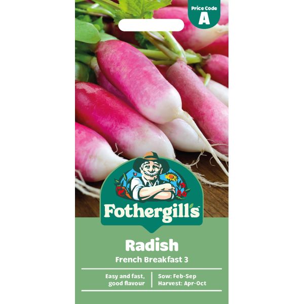 Radish French Breakfast 3 Seeds
