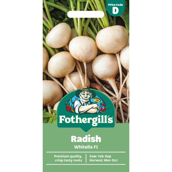 Radish Whitella F1 Vegetable Seeds