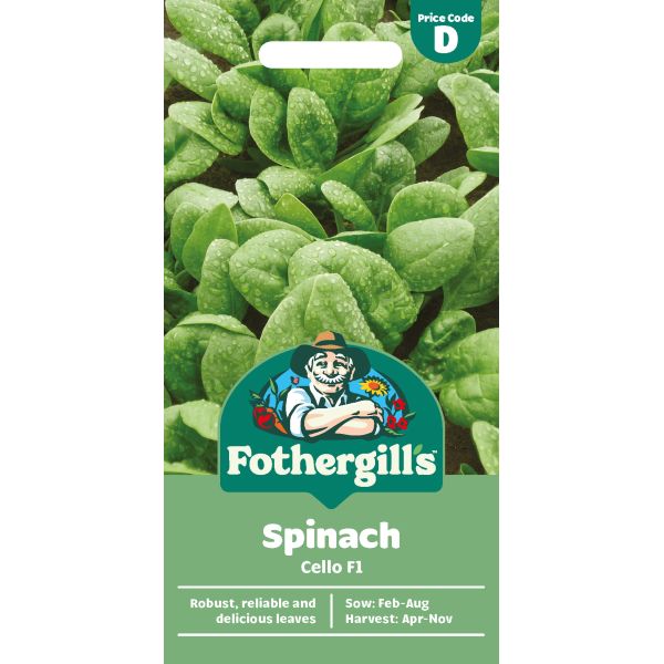 Spinach Cello F1 Seeds