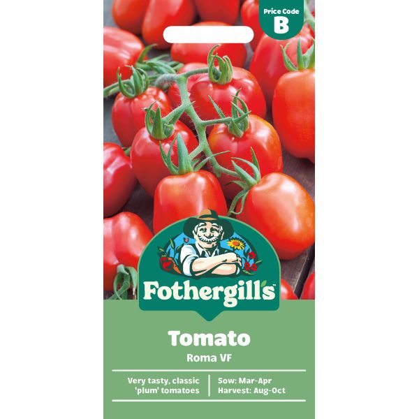 Tomato (Plum) Roma VF Seeds