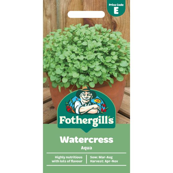 Salad Leaves Watercress Aqua Seeds