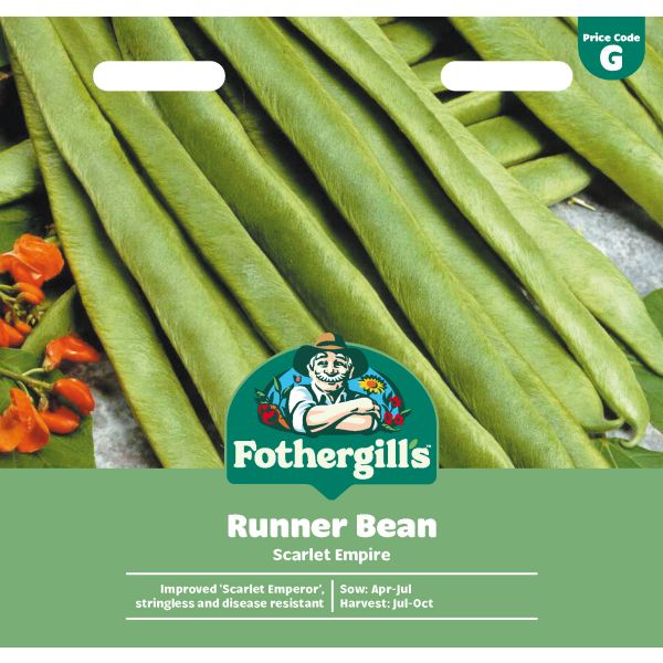 Runner Bean Scarlet Empire Seeds
