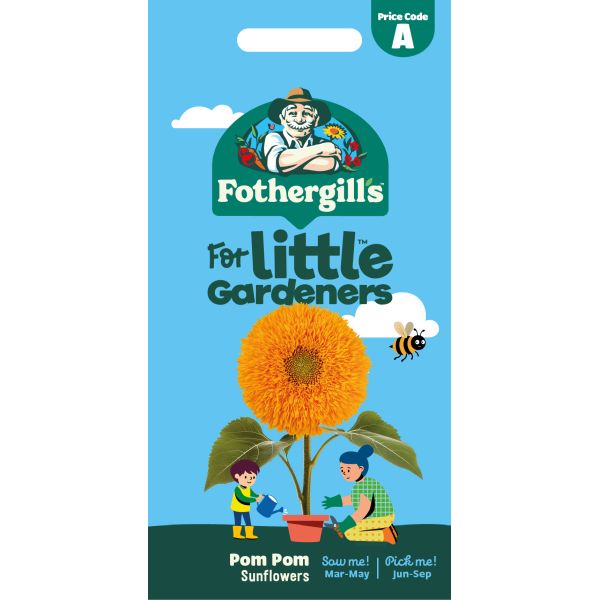 Little Gardeners Pom Pom Sunflowers Seeds