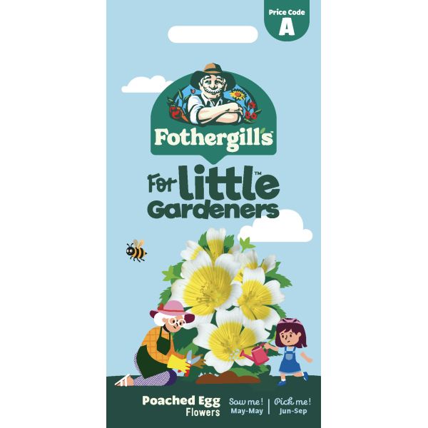 Little Gardeners Poached Egg Flowers Seeds