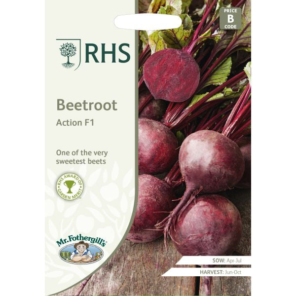 RHS Beetroot Action F1 Seeds