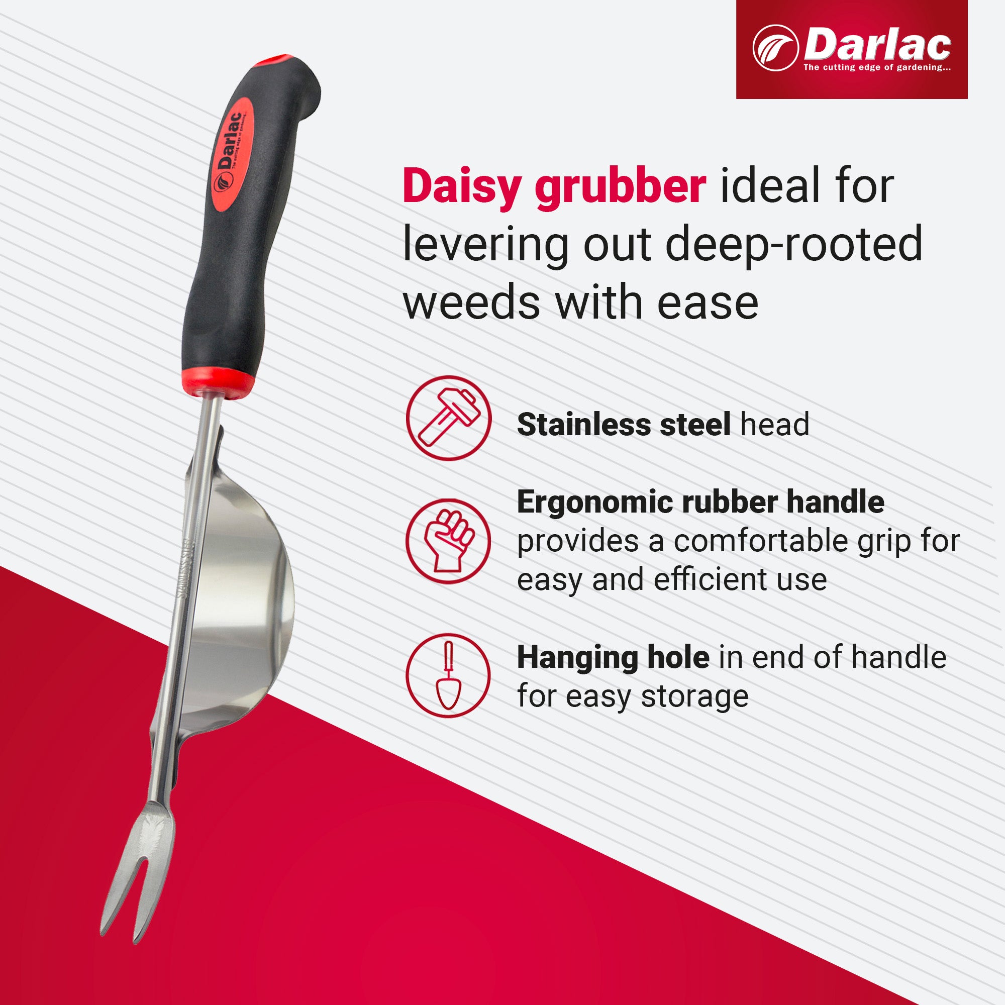Darlac Stainless Steel Daisy Grubber