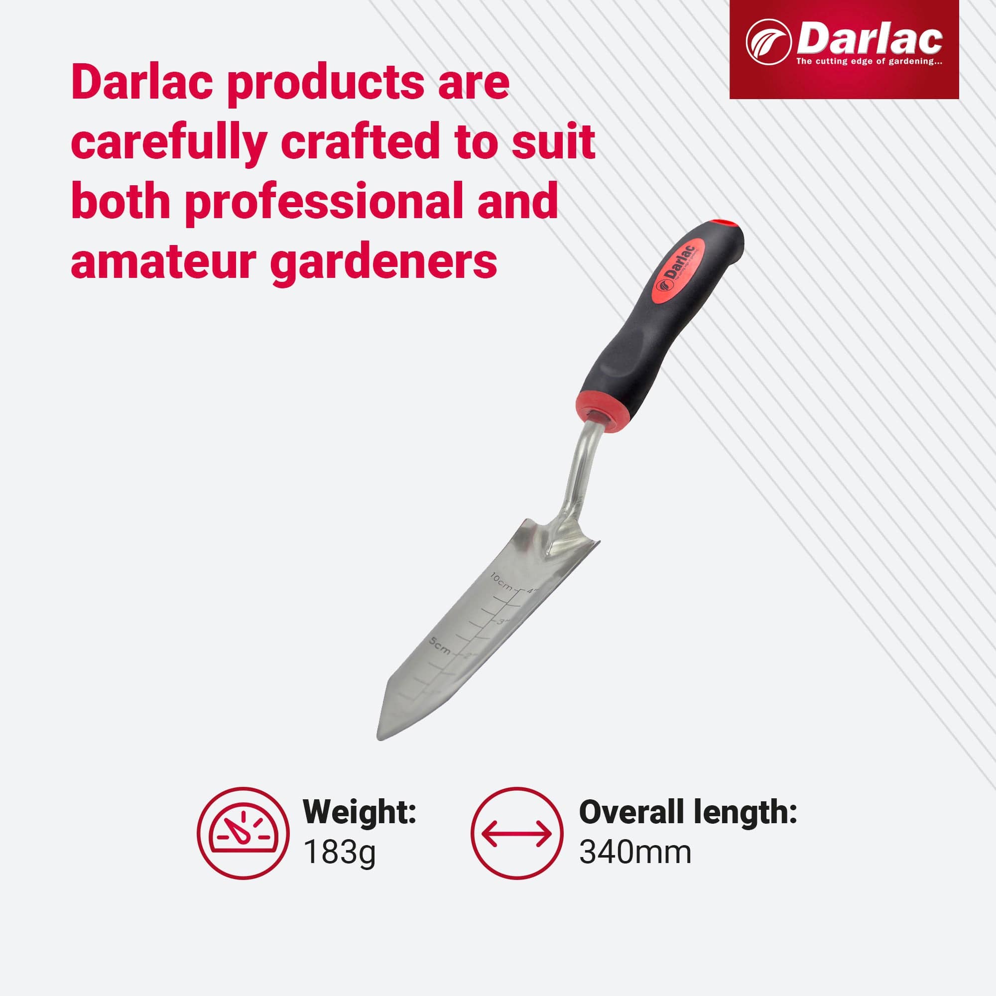 Darlac Stainless Steel Rockery Trowel