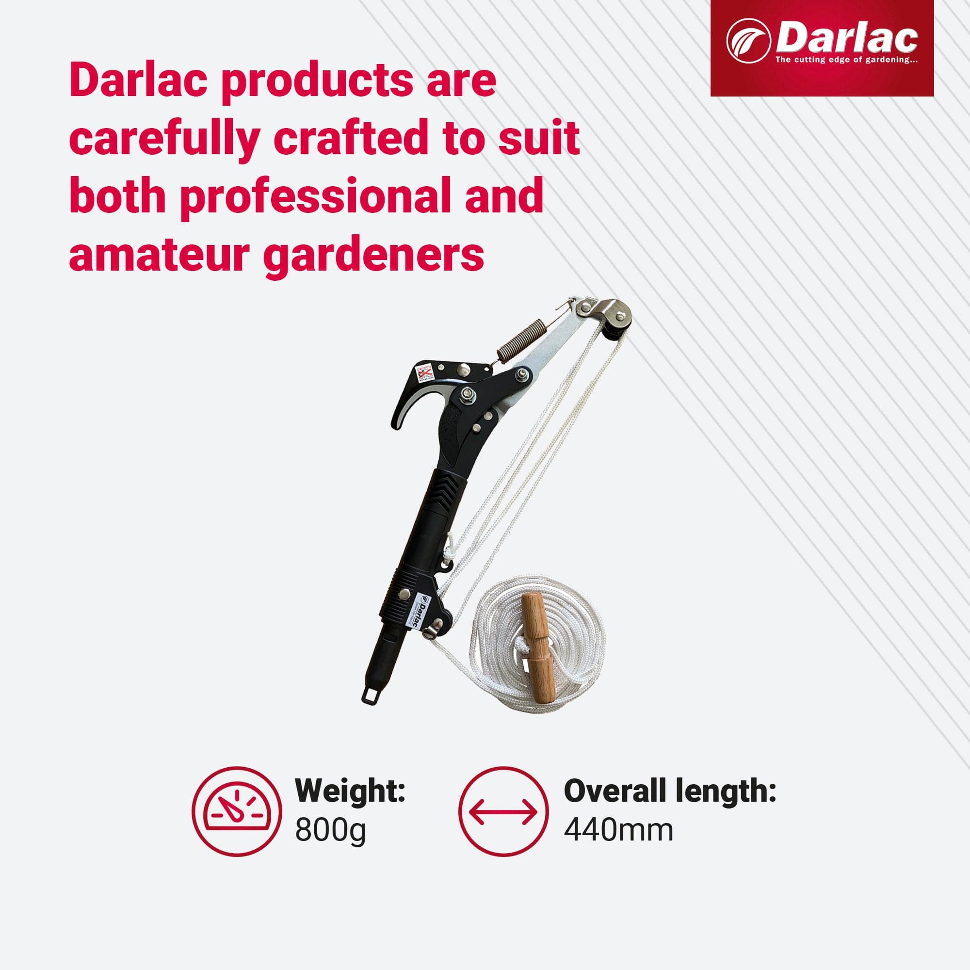 Darlac Swop Top Bypass Tree Pruner Head